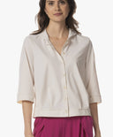 Blouse | Regular Travel | Osame | Linen - shop_name