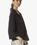 Blouse | Regular Travel | Shigeko | Deep Black - shop_name