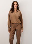 Blouse | Regular Travel | Sotoko | Mocca Mousse