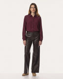 Blouse | Light Travel | Iwai | Merlot