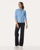 Bluse | Regular-Travelqualität | Ayaka Closed | Alaskan Blue