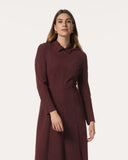 Kleid | Comfort-Travelqualität | Lujika | Merlot