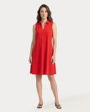 Kleid | Regular Travelqualität | Lyame | Poppy Red