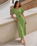 Kleid | Regular-Travelqualität | Yukijura | Wasabi