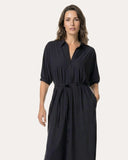 Dress | Regular Travel | Ywa | Black-Blue