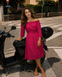 Dress | Light Travel | Chica | Fuxsia