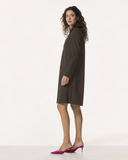 Dress | Bonded Travel | Mahiro | Brown