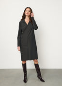 Kleid | Bonded Travel Qualität | Juna | Dark Antra