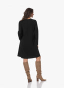 Dress | Bonded Travel | Max Bonded | Deep Black