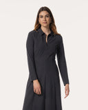 Dress | Comfort Travel | Lujika | Black-Blue