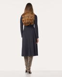 Dress | Comfort Travel | Lujika | Black-Blue