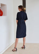 Kleid | Light Travel Qualität | Sumiye | Black-Blue