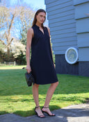 Kleid | Regular Travel Qualität | Codo | Black-Blue