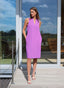 Dress | Regular Travel | Codo | Plum Purple