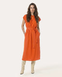 Dress | Regular Travel | Ginoka | Burned Orange