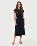 Jurk | Regular Travel | Kanako | Black-Blue
