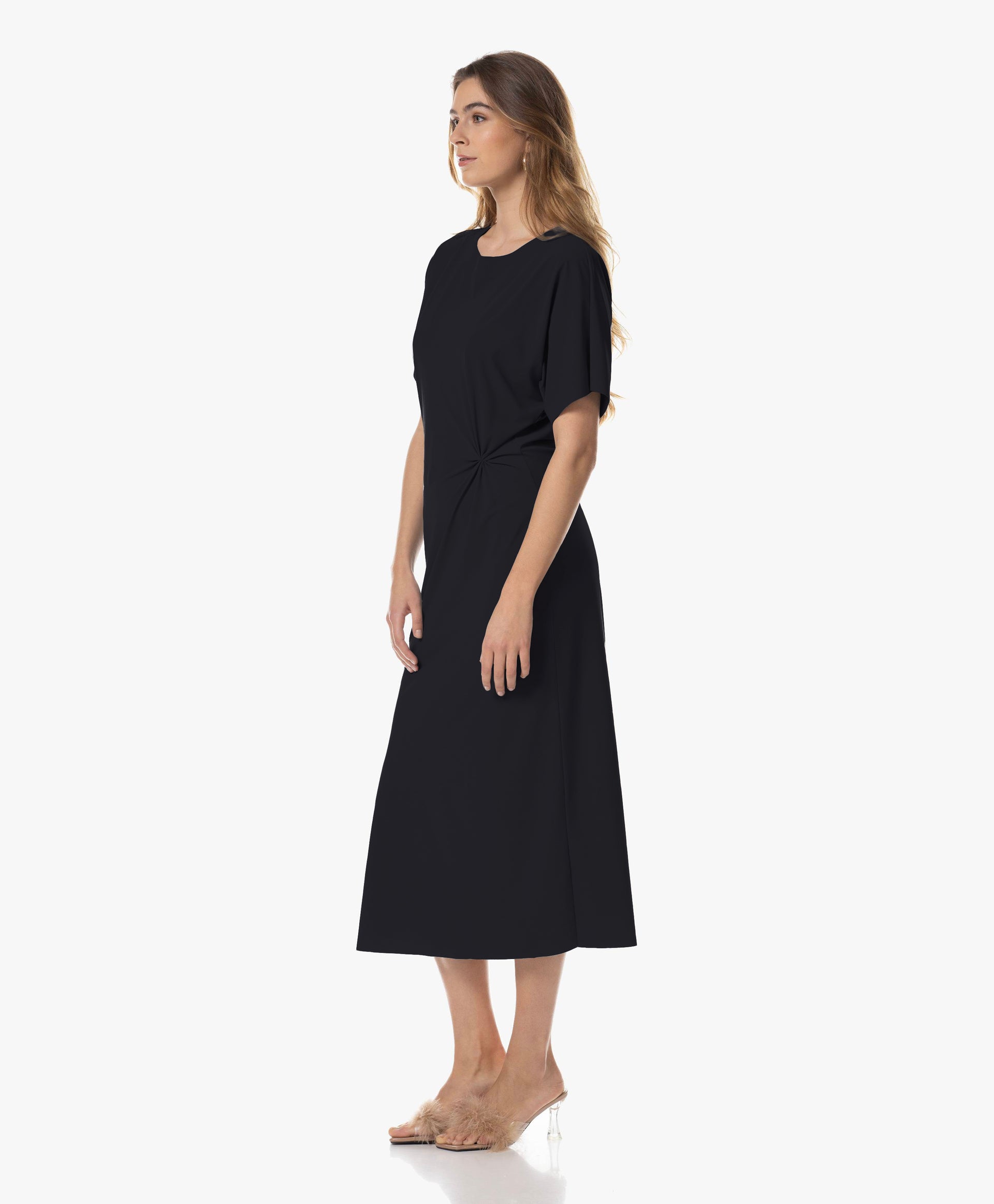 Dress | Regular Travel | Lyori | Black-Blue
