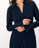 Jurk | Regular Travel | Rasy | Black-Blue