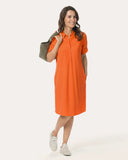 Dress | Regular Travel | Veona | Burned Orange