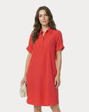 Dress | Regular Travel | Veona | Poppy Red