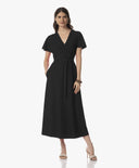 Dress | Regular Travel | Yukijura | Deep Black