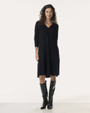Jurk | Regular Travel | Zeya | Black-Blue