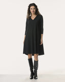 Dress | Regular Travel | Zeya | Deep Black