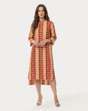 Dress | Regular Travel Print | Ichika Dessin | Glamour Dots
