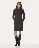 Dress | Structured Travel | Runa Pique | Merlot blend structure