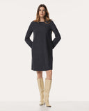 Kleid | Bonded-Travelqualität | Binko | Black-Blue