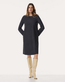 Jurk | Bonded Travel | Binko | Black-Blue