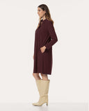 Dress | Recycled Regular Travel | Riku | Merlot