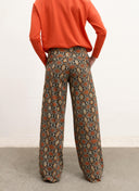 Broek | Heavy Travel Printed | Febri Prints | Cobra Orange