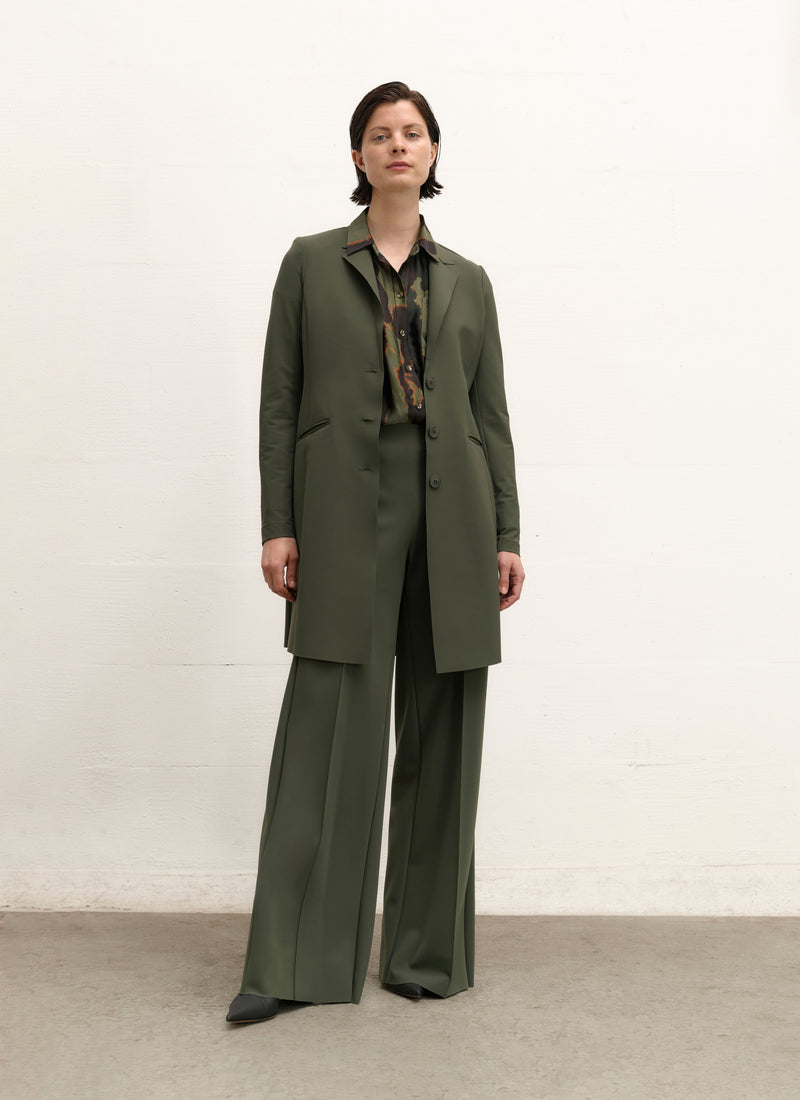 Blazer | Long | Travel Jersey | Luna | Green