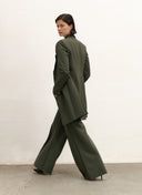 Blazer | Long | Travel Jersey | Luna | Green