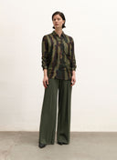 Hose | Bonded Travel | Maika | grün