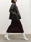 Jacket | Lambs Leather | Sakima | Aubergine Leather