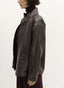 Jacket | Lambs Leather | Sakima | Aubergine Leather