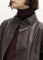 Jacket | Lambs Leather | Sakima | Aubergine Leather