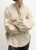 Blouse | Soft Cotton Stretch | Tokiyo | Sand Cotton - shop_name