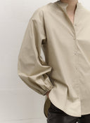 Blouse | Soft Cotton Stretch | Tokiyo | Sand Cotton - shop_name