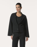 Jacket | Bonded Travel | Iseka | Deep Black