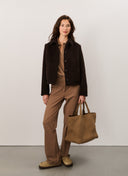 Jacket | Soft Melée Blend | Chiho | Winterwarm Brown