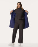 Jacke | Bonded Travel | Oniyi Dessin | sparkling Grape/Merlot Blend Structure