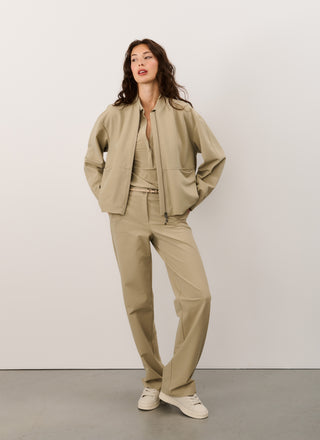 Jacket | Bonded Travel | Aya | Café Latte