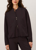 Jacket | Bonded Travel | Aya | Dark Brown