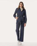 Jacke | Heavy-Travelqualität Printed | Pumiko | Denim