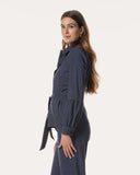 Jacke | Heavy-Travelqualität Printed | Pumiko | Denim