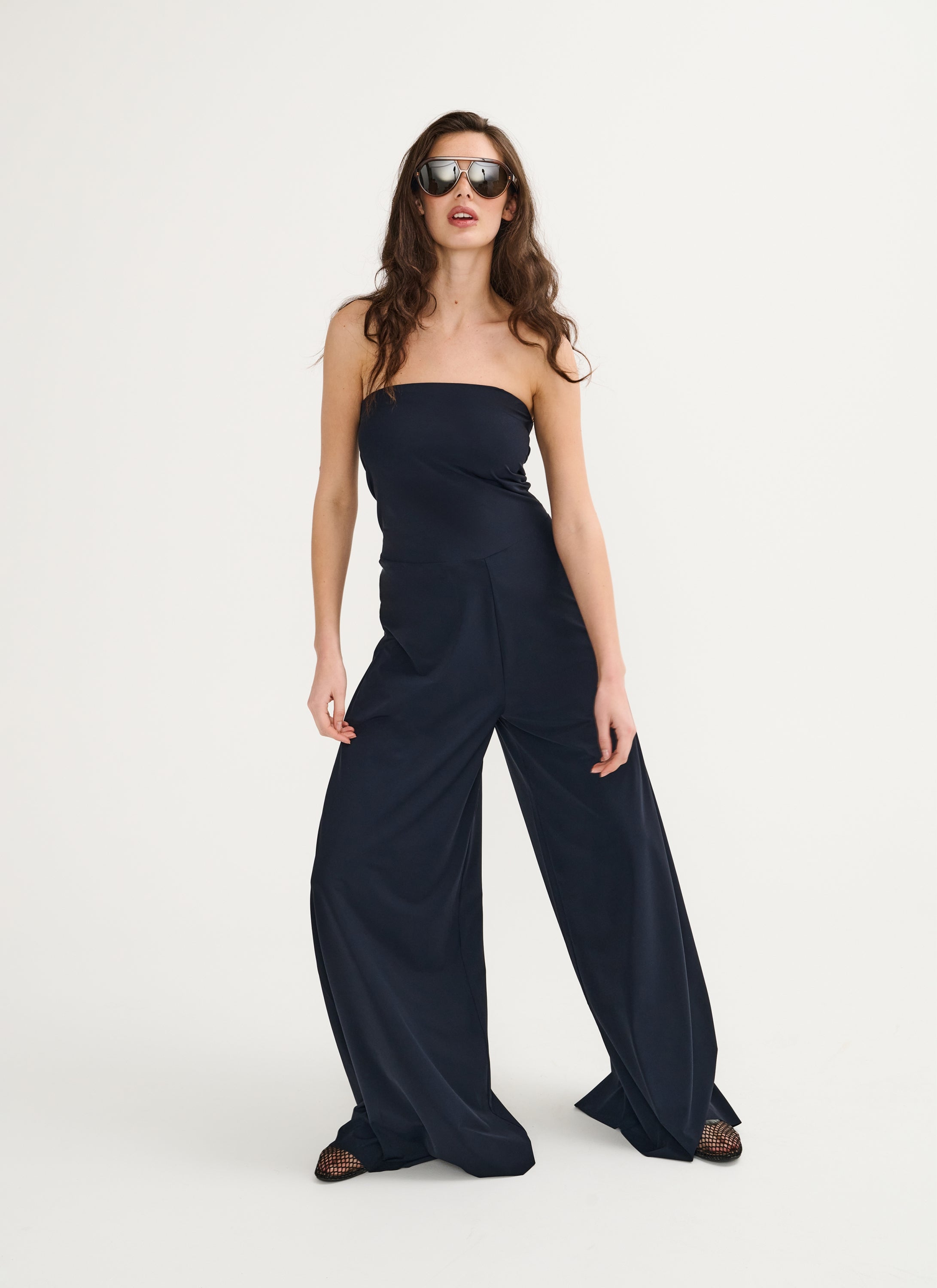 Jumpsuit | Light Travel | Jumpy | Black-Blue | Japan TKY – JapanTKY