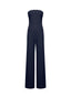 Jumpsuit | Regular Travel | Hibari | Black-Blue